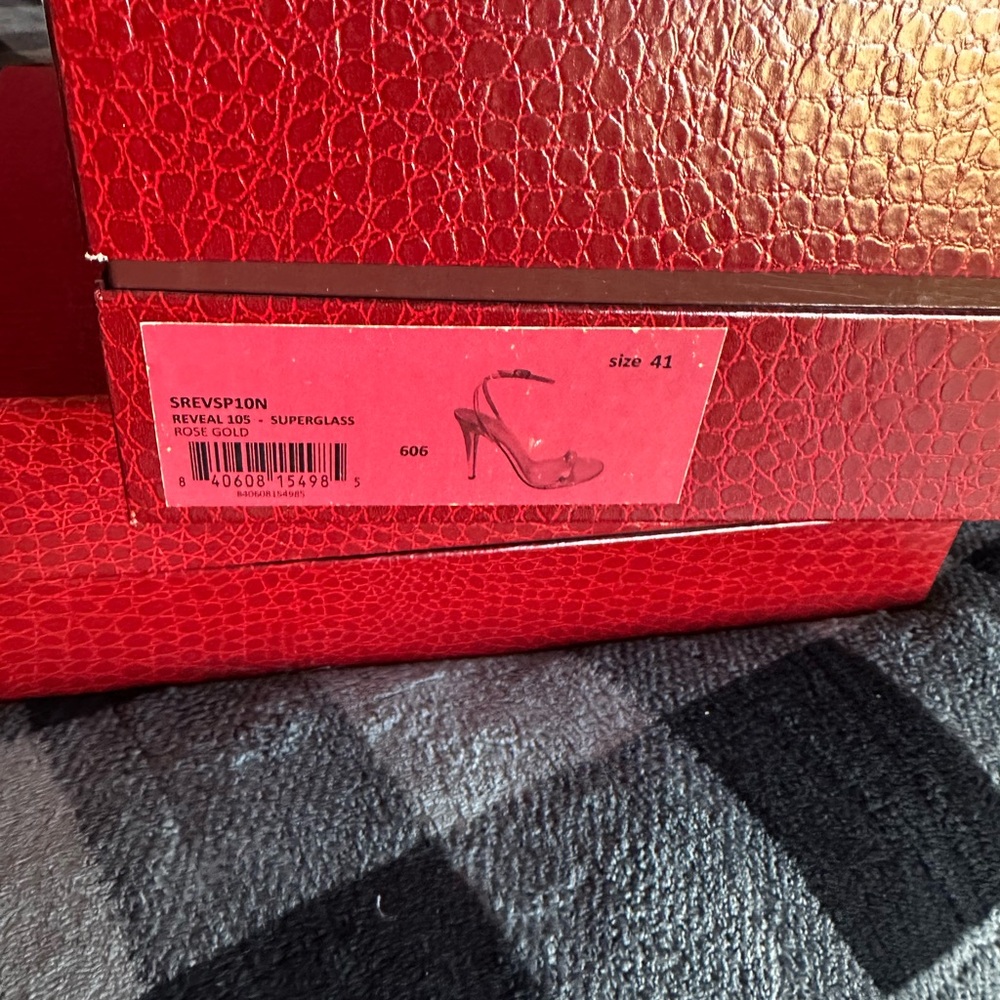 Tamara Mellon Rose Gold Heels Never Worn